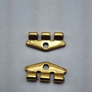 Swatch watch hinge  bracelet adapted goldtone 16mm‎ replacement part
